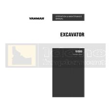 Yanmar Excavator ViO80 Operation Manual - Digital Download