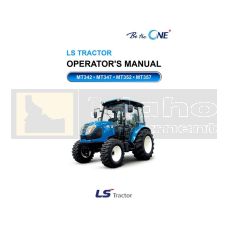 LS Tractor MT352C Operation Manual - Digital Download