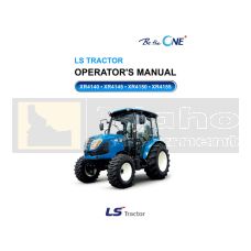 LS Tractor XR4100 Series Operation Manual - Digital Download