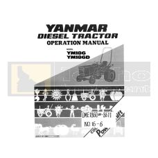 Yanmar YM186 Operation Manual