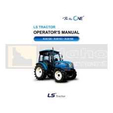 LS Tractor XU6100-Series Operation Manual - Printed Hard Copy - FREE Shipping