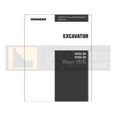 Yanmar Excavator ViO55-5B Operation Manual