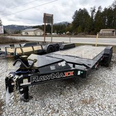 22' x 83" RawMaxx Tilt-Deck Equipment Trailer Model G7X22BP16K