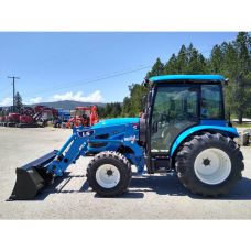 LS Model MT340HC Tractor & Loader, Deluxe Cab, Heat & AC, 40HP Diesel, 4x4, Hydrostatic Transmission