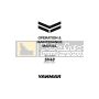 Yanmar Excavator SV40 Operation Manual - Digital Download