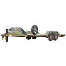 16' x 102" RawMaxx Stealth X Car Hauler Trailer Model SLX16BP10K