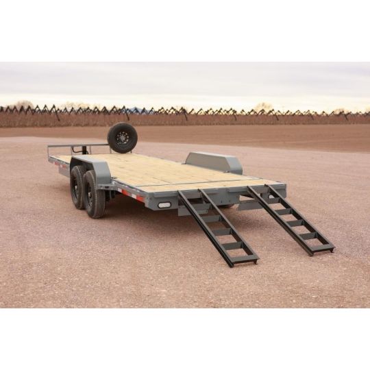 18' x 83" RawMaxx Equipment Trailer Model ECX18BP7K