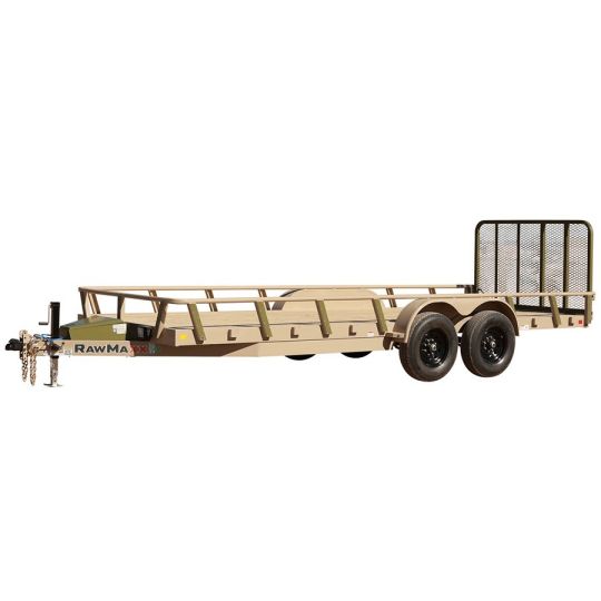 20' x 83" RawMaxx Utility Trailer Model UTX2083BP7K