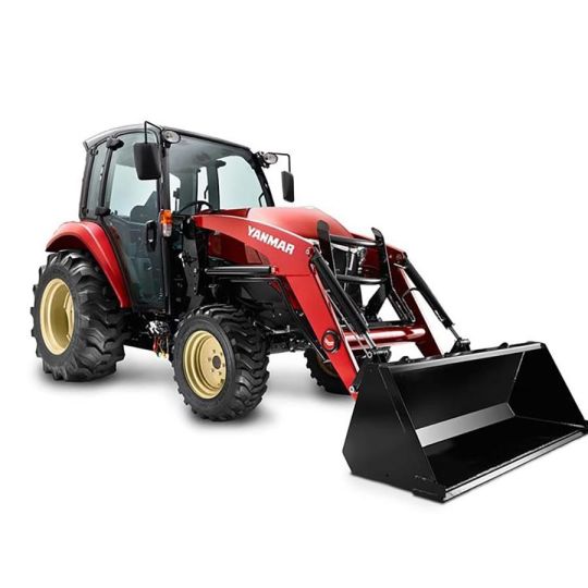 Yanmar Model YT359C Tractor, Enclosed Cab, Heat & AC, 58.9HP Diesel Engine, 4WD, Hydromechanical Transmission