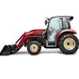 Yanmar Model YT347C Tractor & Loader, Enclosed Cab, Heat & AC, 46HP Yanmar Diesel, 4x4, Hydromechanical Transmission